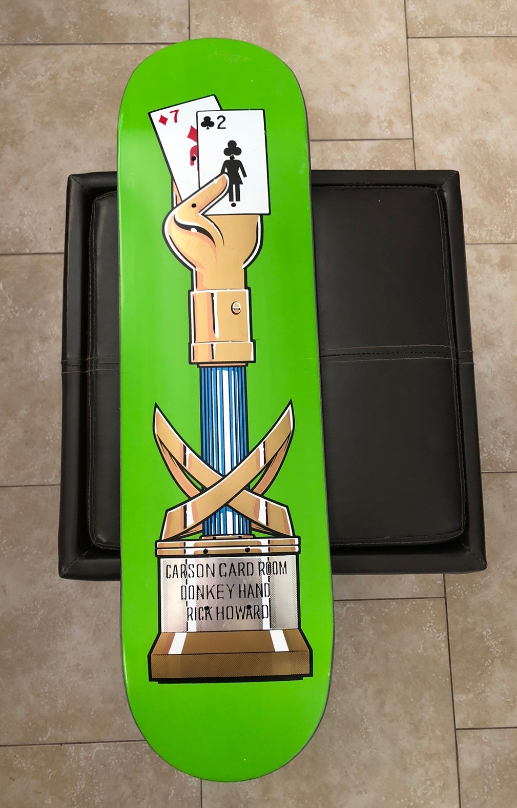 NOS Vintage HTF Rick Howard GIRL Skateboard Deck Ultra Rare!