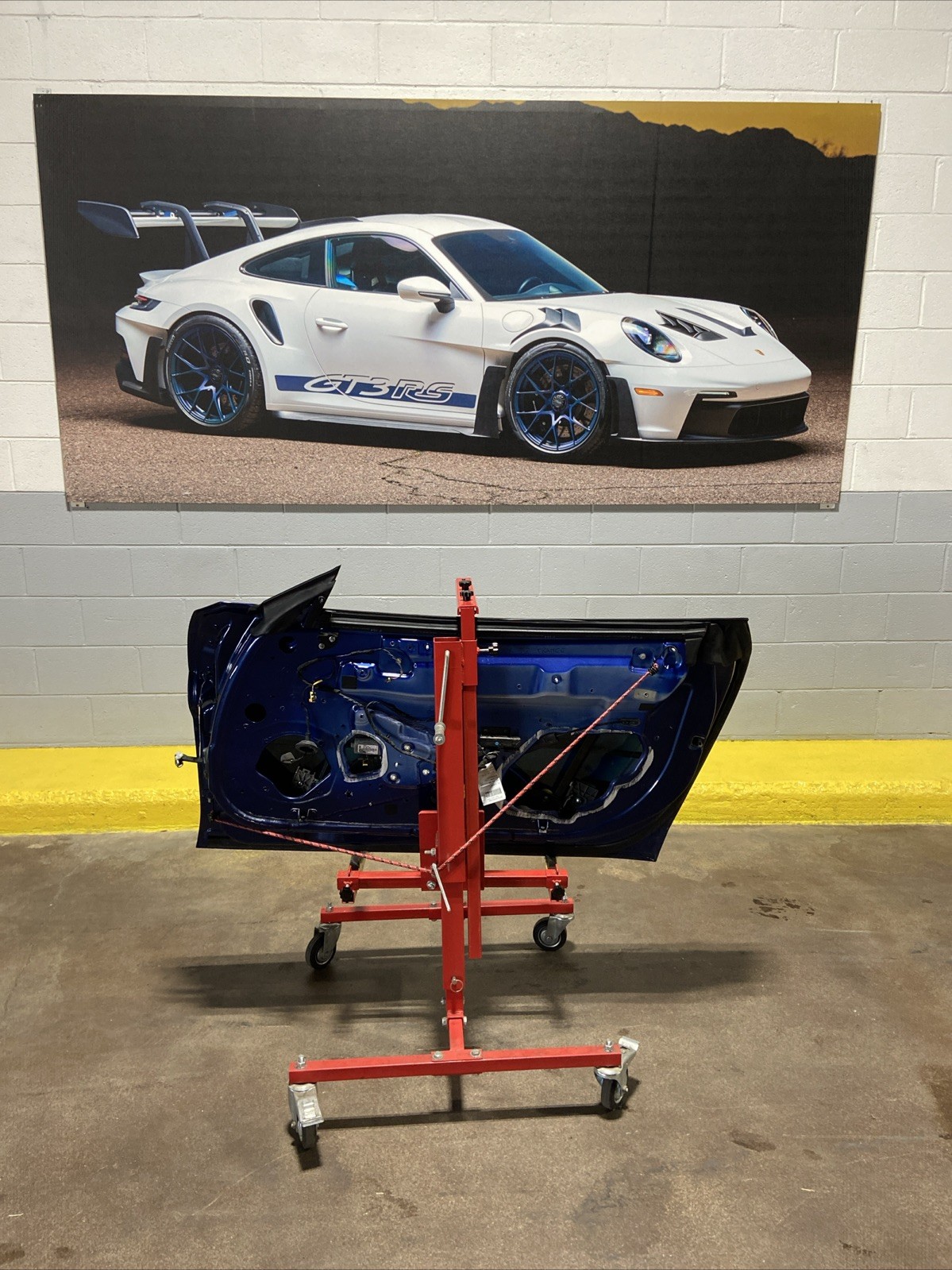 2018-2020 Ferrari Portofino Front Right Door Assembly Blue 70 OEM *NOTE*