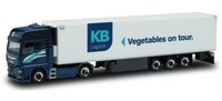 Herpa 947817 Man Tgx Gx KüHlkoffer-Sattelzug 'Kb Logistik', 1:87 / H0