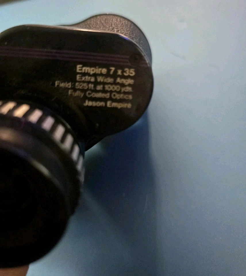 Jason Empire 7x35 Binoculars Extra Wide Angle, Fast Focus, Model 266F  - Image 2 of 4