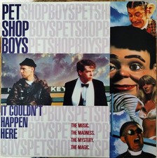 PET SHOP BOYS Laserdisc It Couldn't Happen Here, Music Madness LD