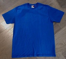 Tommy Jeans T-Shirt  Vintage Y2K  USA Made  Blue  Used