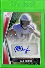 2022 SAGE HIGH SERIES RC AUTO RED MAX BORGHI #A-MB Washington State/Broncos AUTO