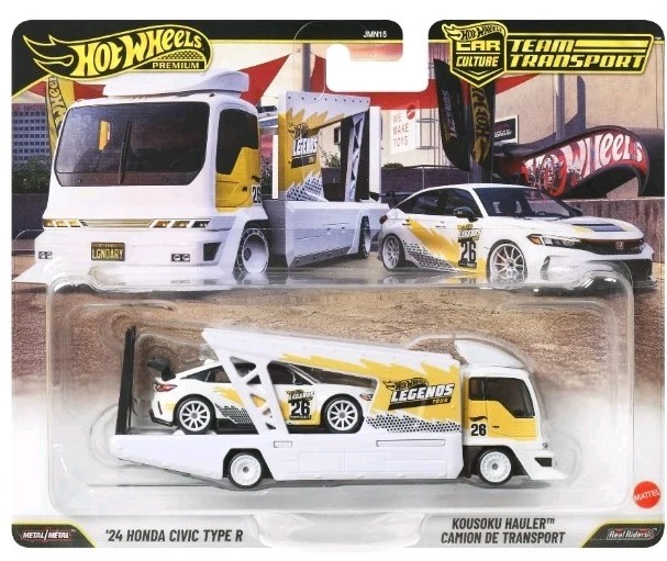 🔥HOT WHEELS🔥2026 Team Transport HW Legends Tour '24 Honda Civic