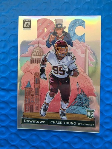 Chase Young #DT-33 2020 Panini Donruss Optic Downtown card