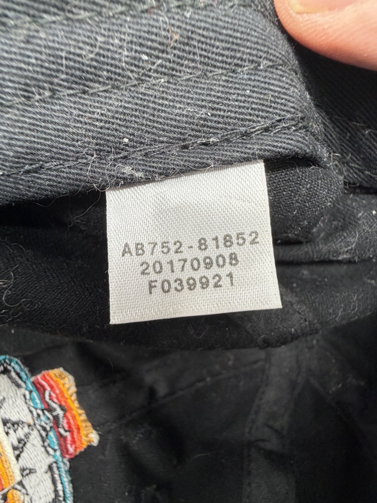 Pendleton Hat Adjustable Cap Black Chief Joseph S… - image 6