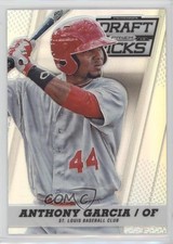 2013 Panini Prizm Perennial Draft Picks Silver Prizm Anthony Garcia #7 0b5