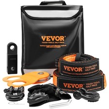 Off-road Recovery Kit 3 X 30 Heavy Duty Winch Recovery Kit With 30000 Lbs To