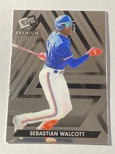 SEBASTIAN WALCOTT rangers 2024 Leaf Press Pass Premium #44 (H3)