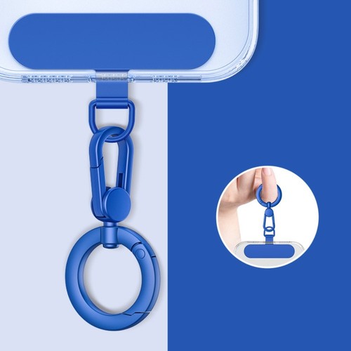 360° Rotatable Phone Lanyard Clip Patch Detachable Phone Tether Tab - Picture 10 of 18