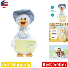 Animated Mother Goose 14" Plush - Reads Nursery Rhymes, Plays Music