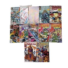 Marvel Comic Book Lot Of 12 Fantastic Four  Vs X Men 80s 90s EUC look!