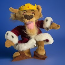 Vintage Disney Store Prince John Mini Bean Bag Plush 9" Robin Hood