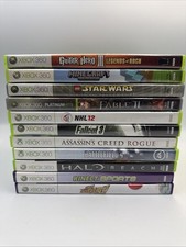 Xbox 360 Empty Game Cases Lot 11 Halo Reach Minecraft Fallout Guitar Hero