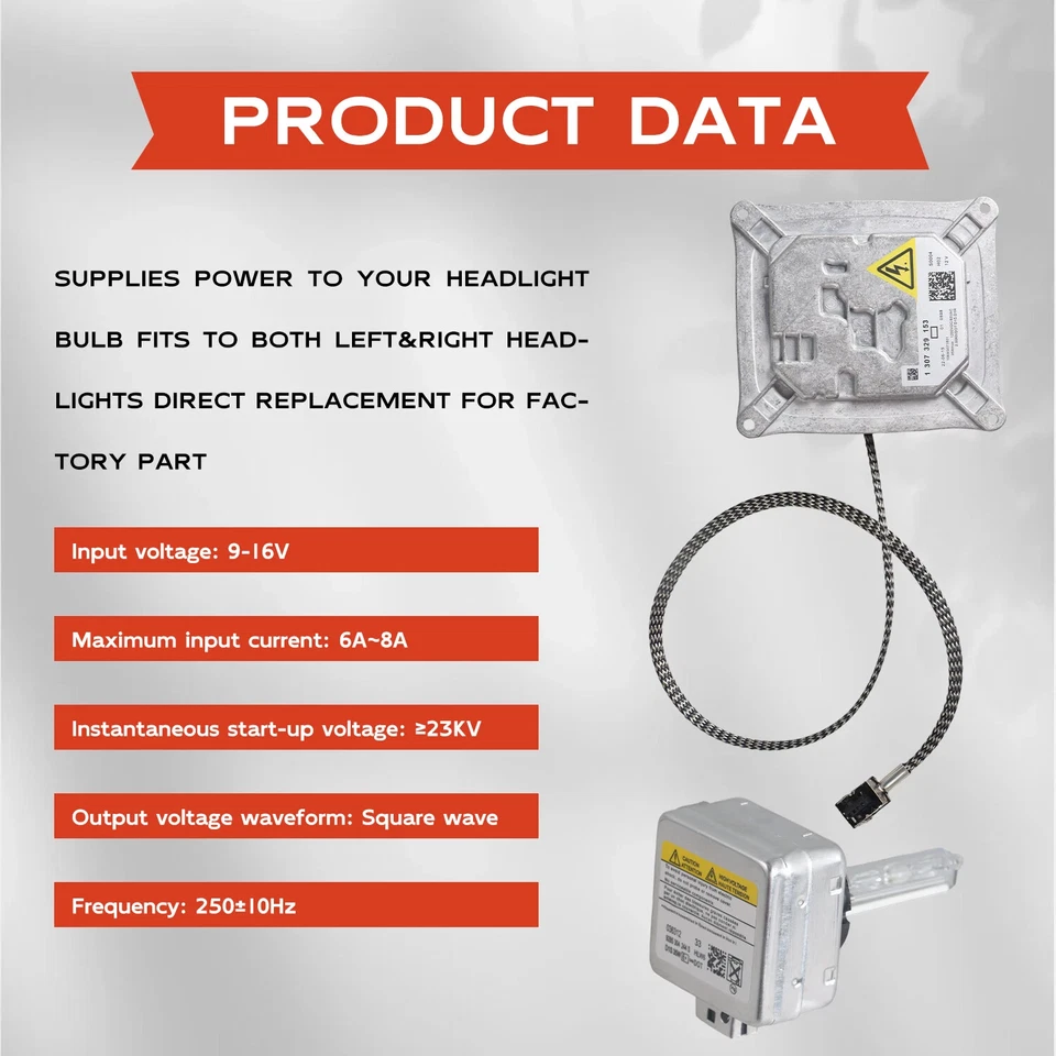 Nuevo kit de módulo de lastre de faros Xenon HID para Audi TT Quattro 2007-2010 Foto 4 de 4