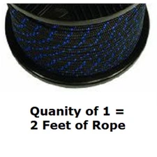 Premium Quality Braid Starter Rope Cord # 6 Diameter 3/16" By The Foot 200'