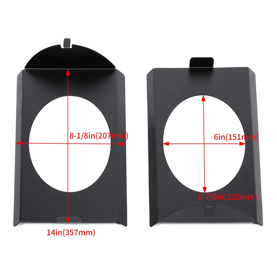 For Chevrolet C10 73-87 Behind Seat Speaker Bracket Set Square body 6×9 Speakers - Image 2 of 4