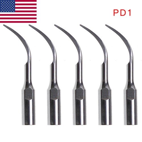 5 x Scaler piezoelettrico ad ultrasuoni dentale punte endo periodo adatte a manipolo DTE SATELEC ty - Foto 5 di 11