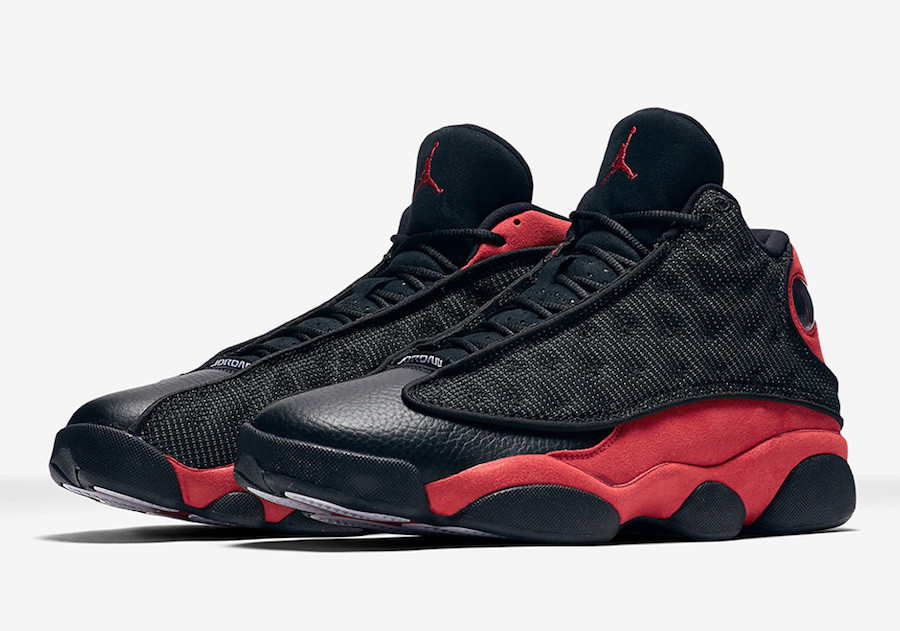 Nike Air Jordan 13 XIII Retro Bred Size 17-18 Black True Red White 414571-004 Nike Air Jordan 13 XIII Retro Bred Size 17-18 Black True Red White 414571-004