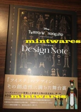 Disney Twisted Wonderland Event Settings Character Design Note Art Book