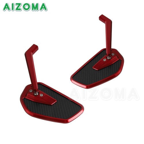 Motorcycle Universal 4-Colours Side Rear Rear View Mirrors Adjustable 10mm 8mm - Picture 25 of 25