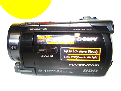 RECONDITIONED Sony HDR-XR520V Hi-Def AVCHD HDD Camcorder with GPS