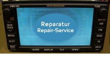 Reparatur TOYOTA DVD Navigation von AISIN - Lesefehler Laufwerk