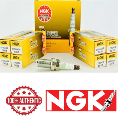 NGK G-Power Platinum Spark Plug Set 8PCS. 5018 LFR5AGP | eBay