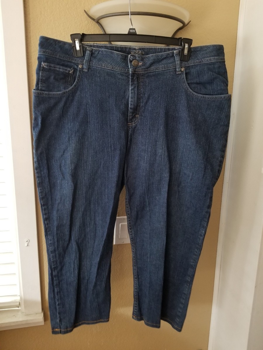 LEE RIDERS Women's Plus Size JEANS SIZE 22W Denim