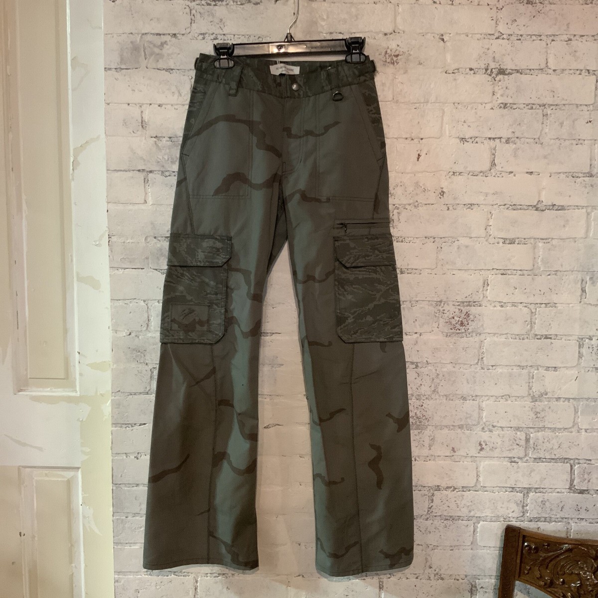 パンツ MARINE SERRE Regenerated CamoCargo Pants Marine Serre Regenerated Camo Cargo Pant NWT |Size 34| Dark