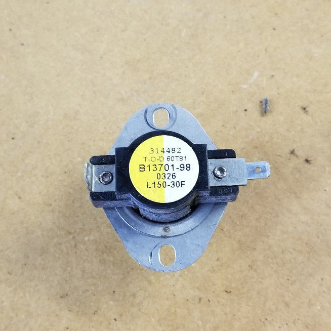 Therm-O-Disc B13701-98 Furnace Limit Switch L150-30F 314482 | eBay