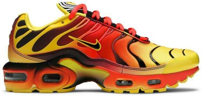 NIKE AIR MAX PLUS (GS) QS CHROME YELLOW/BLACK SIZE 4Y/WOMEN'S 5.5 [CT0962-700] 193655099885 | eBay