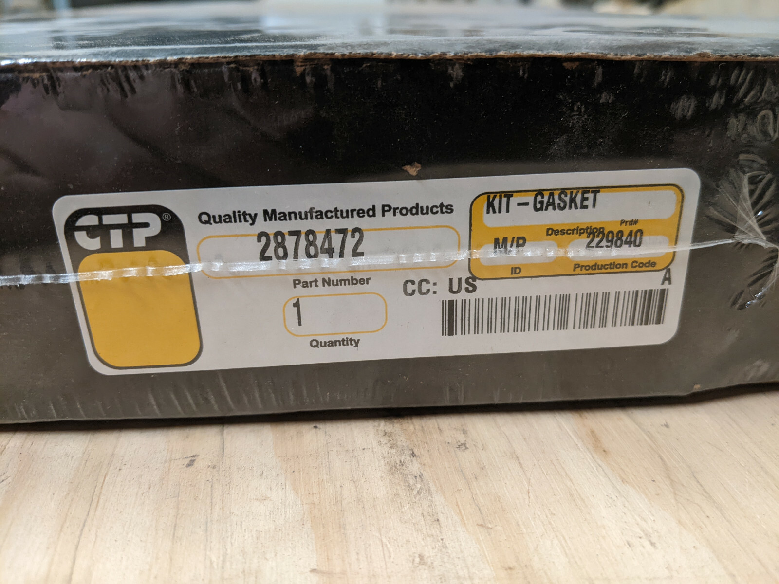 Front Structure Housing Install Kit for Caterpillar. CTP # 2878472
