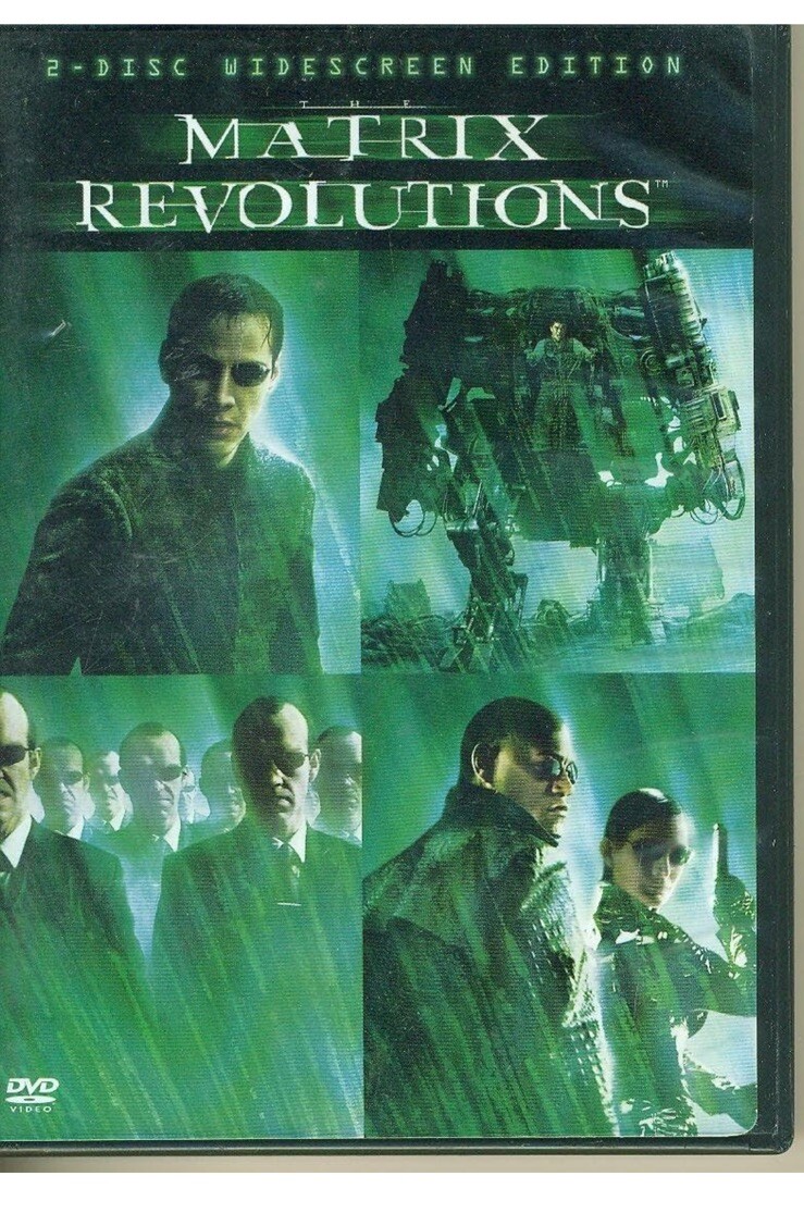 The Matrix Revolutions (Two-Disc Full Screen Edition) [DVD] Sealed ...
