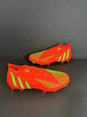 Adidas Predator Edge.1 SG Soft Ground Soccer Cleats Orange Size 12 GW1016