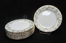 Noritake Holly and Berry Gold 8 1/4 Salad Pla...