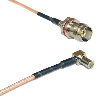 RG316 TNC Female Small Bulk to MS147 ANGLE MALE RF Cable Rapid-SHIP LOT
