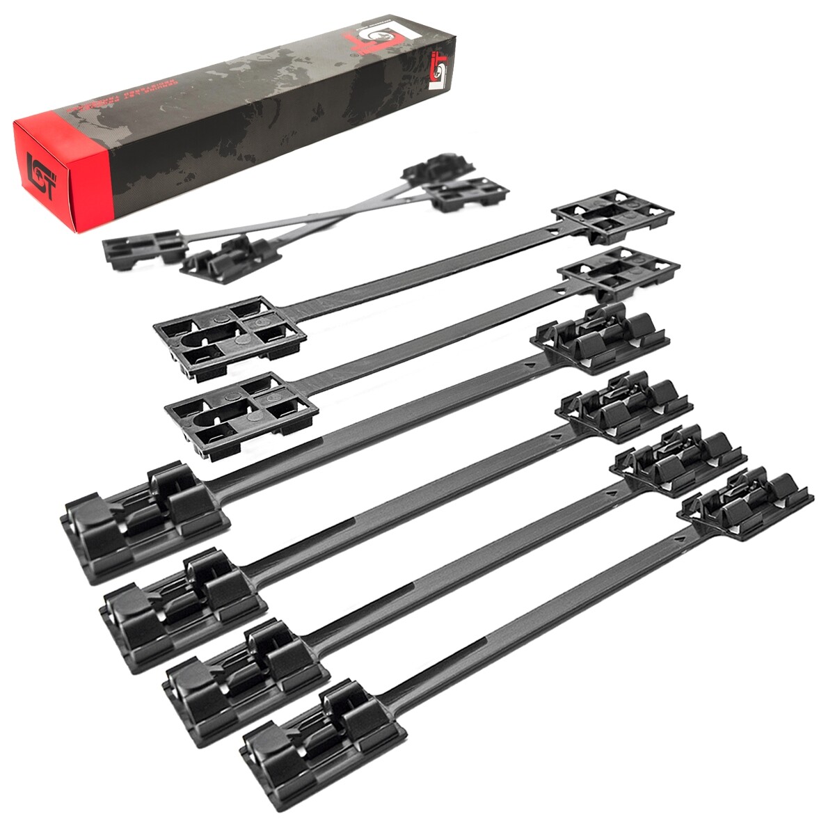 8x for OPEL CORSA C CORSA D sill strips fastening holder