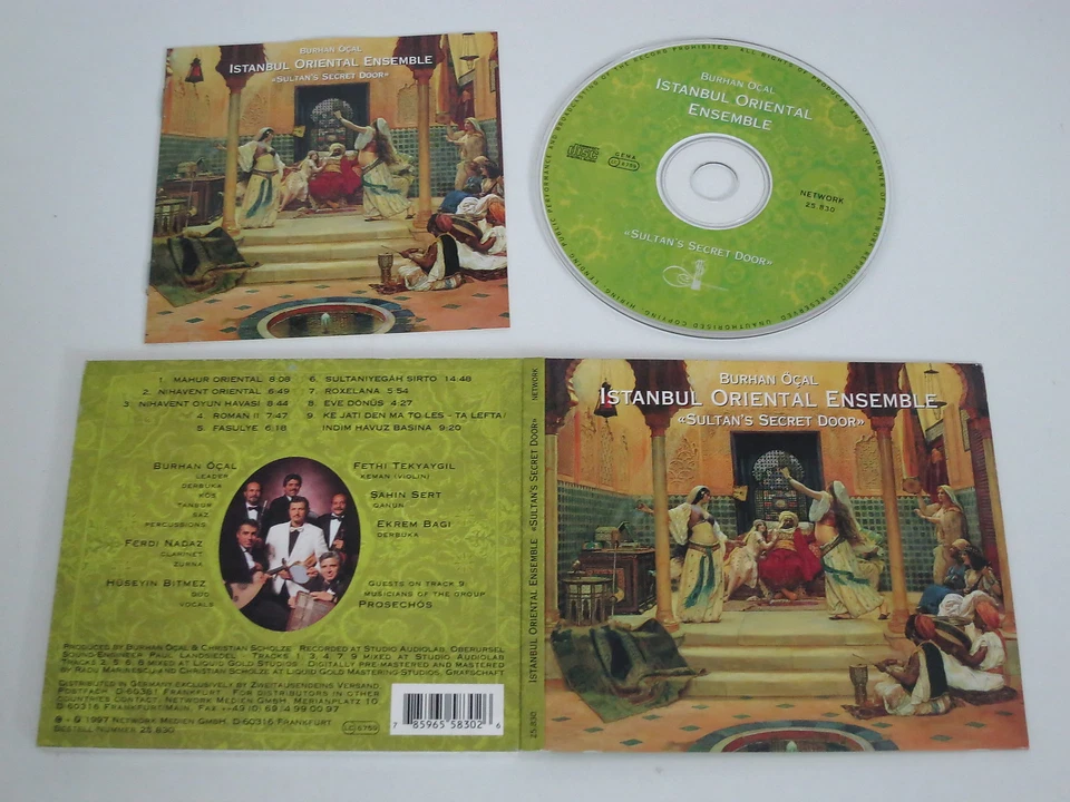 BURHAN ÖCAL & ISTANBUL ORIEN. ENS./SULTAN´S SECRET DOOR(NETWORK 25.830) CD ALBUM