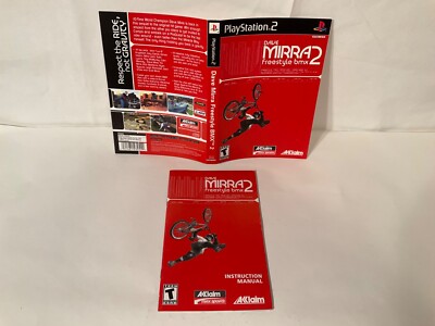 *Case Art & Manual Only* Dave Mirra 2 Freestyle BMX PS2 Playstation 2 *OEM* (BK)