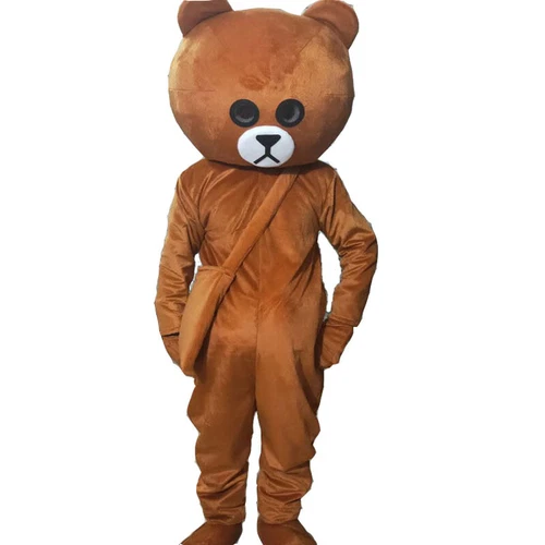 Teddy Bear Mascot Costume Role-playing Halloween Party Set for Adults - Bild 2 von 16