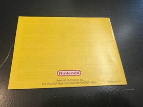 Dr. Mario (Nintendo Entertainment System - 1990) NES Manual SOLO