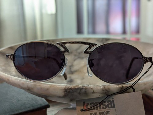 Vintage Kansai Yamamoto Sunglasses Art OOAK Japan Sculptural Eyewear Glasses 90s - Picture 17 of 24