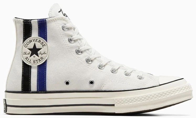 Converse Chuck 70 High Archival Stripes - Vintage White for Sale