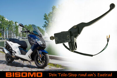 Bremspumpe Bremszylinder rechts Lenker bis Ø 22mm Kymco ATU Rex Malaguti Baotian