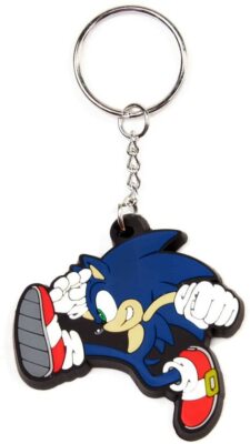 Sonic the Hedgehog - Gummi-Schlüsselanhänger