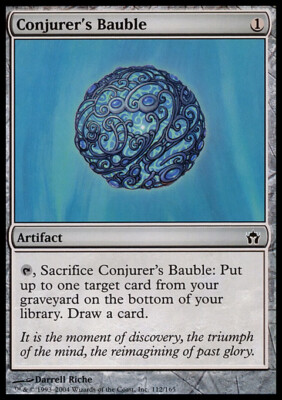 MTG Magic the Gathering Conjurer's Bauble (112/165) Fifth Dawn LP