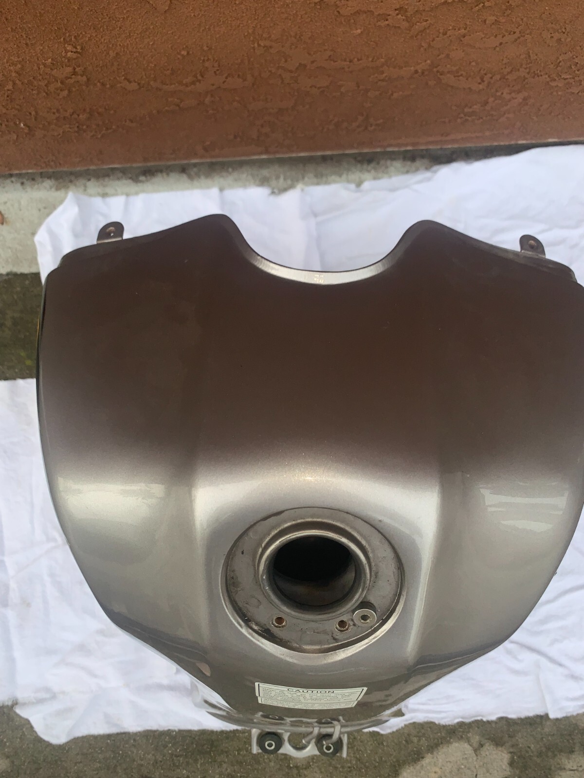 19872007 Kawasaki KLR650 KLR 650 Grey Fuel Gas Petrol Tank eBay