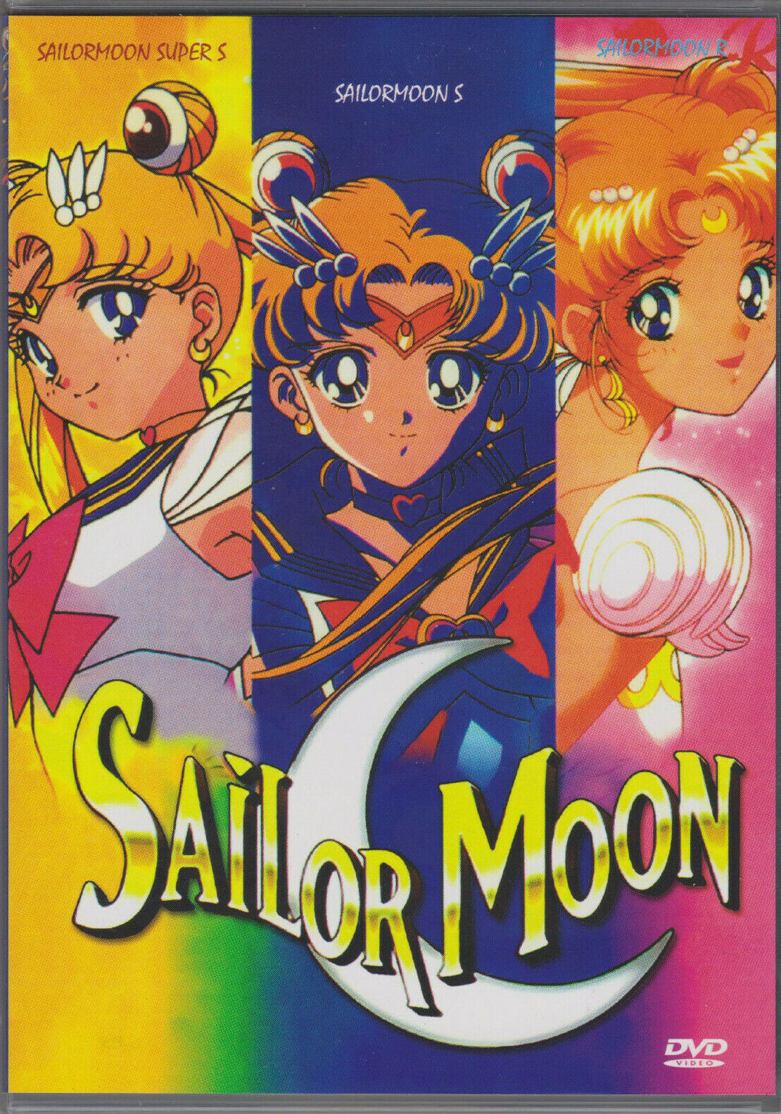 Sailor Moon Movie Trilogy in English R S Super *UNCUT* Rare OOP Serena Dream Set