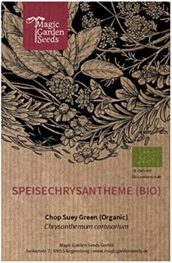 Crisantemo giallo (Chrysanthemum coronarium) biologico - circa 85 semi